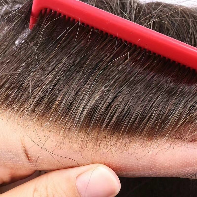 Men’s Monofilament Cap Wigs Are Mono ba<x>se Hair System From Duke Hair