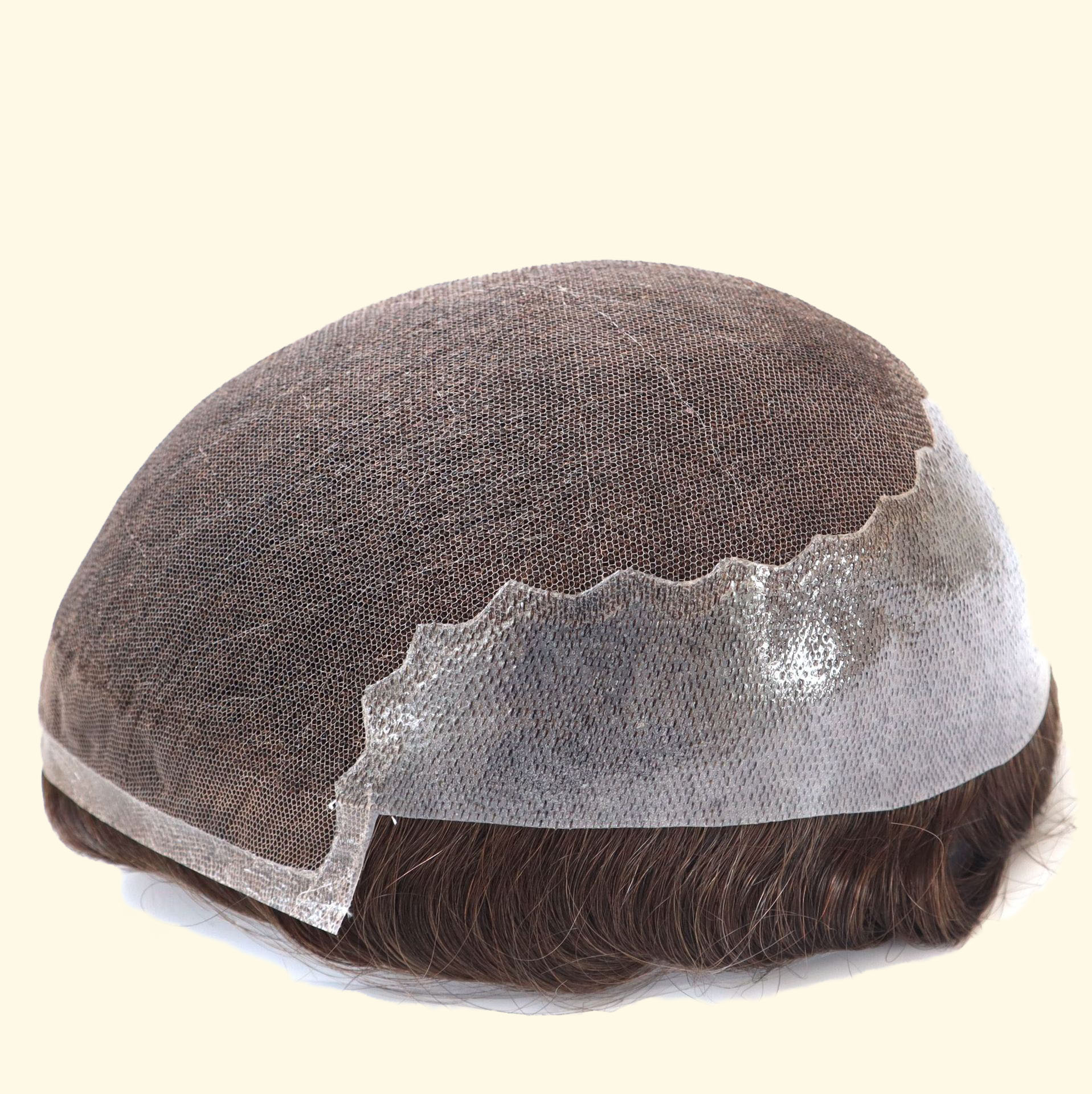 DQ6 Type Wholesale Men’s Stock Hair Systems Human