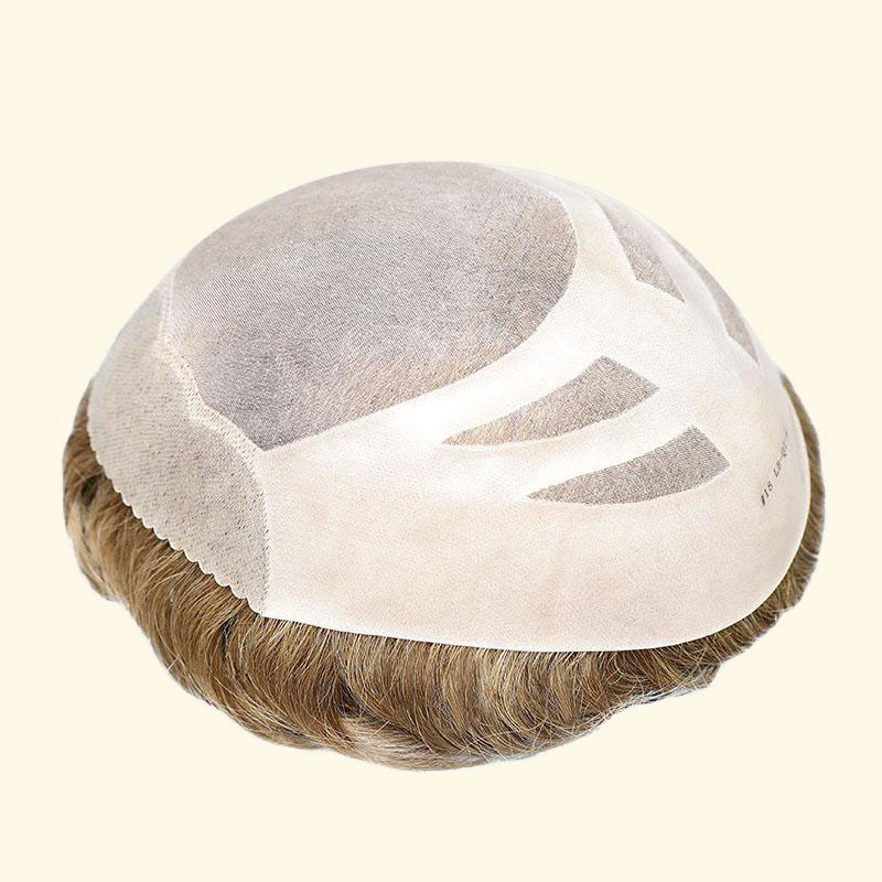 Men’s Monofilament Cap Wigs Are Mono ba<x>se Hair